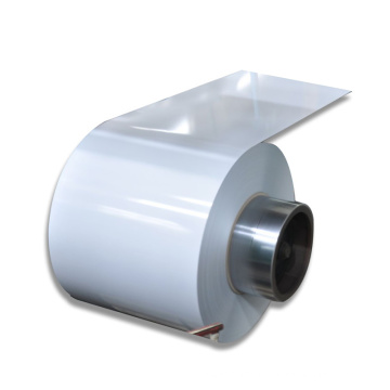 Гальванизированная стальная катушка PPGI Высококачественная PPGI/PPGL цветной металлический рулон RAL9003 Белая катушка
